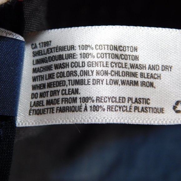 Baby Gap Boys S/M (2-3 years) Red Blue White Check Flat Top Newsboy Hat Cap - Picture 5 of 5